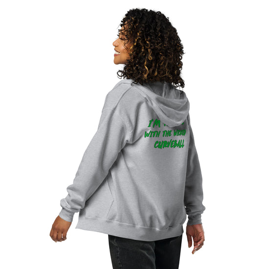 Wicked Curveball Unisex Heavy Blend Zip Hoodie - Fandom-Made