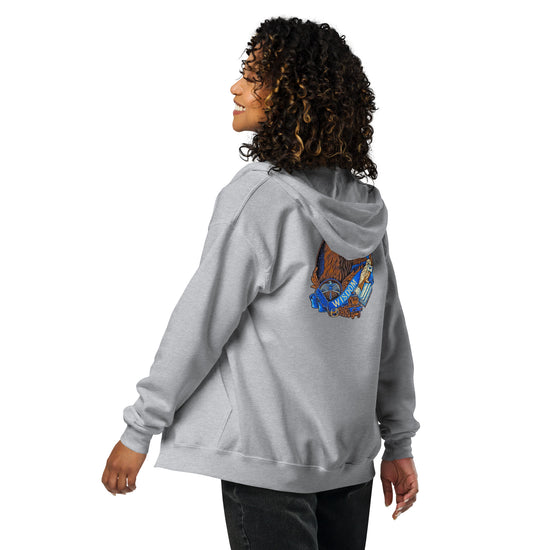 Ravenclaw Wisdom Zip Hoodie - Fandom-Made