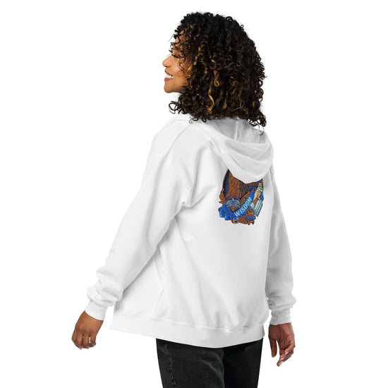 Ravenclaw Wisdom Zip Hoodie - Fandom-Made