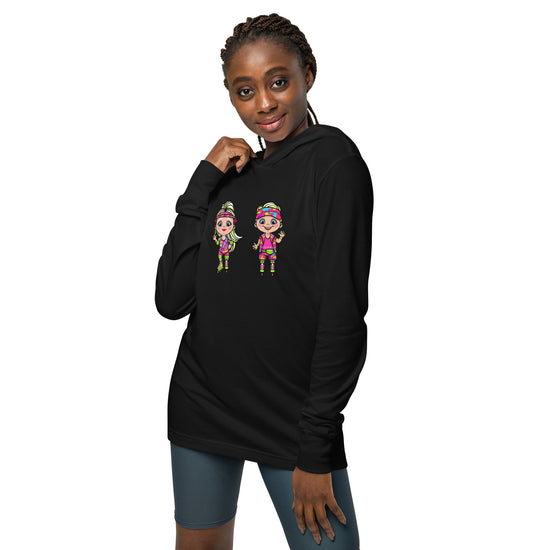 Barbie and Ken Hooded Long-Sleeve Tee - Fandom-Made