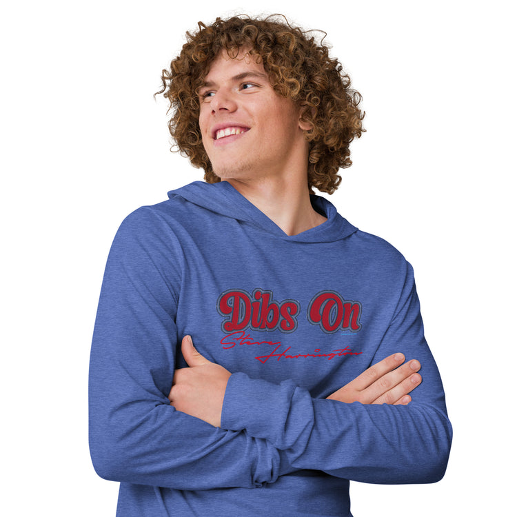 Dibs On Steve Harrington Hooded Long Sleeve Tee