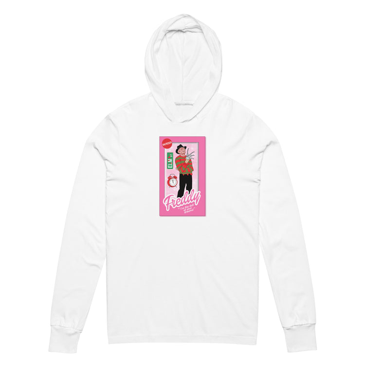 Freddy Krueger Barbie Edition Hooded Long Sleeve Tee - Fandom-Made