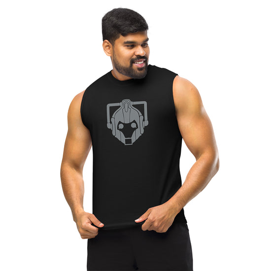 Cybermen Muscle Shirt - Fandom-Made