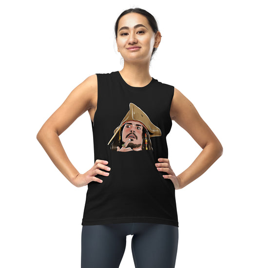 Jack Sparrow Unisex Muscle Shirt - Fandom-Made