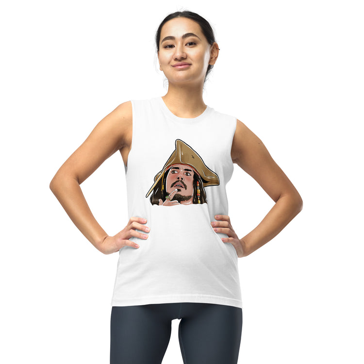 Jack Sparrow Unisex Muscle Shirt - Fandom-Made