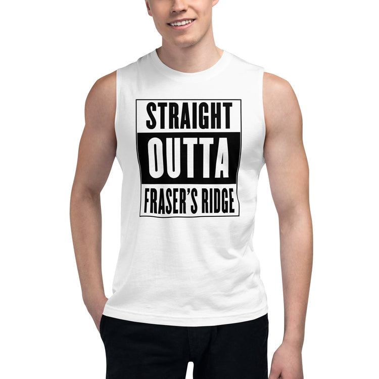 Straight Outta Fraser's Ridge Unisex Muscle Shirt - Fandom-Made