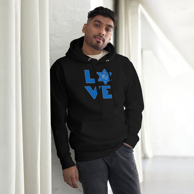 Love Star of David Premium Hoodie - Fandom-Made