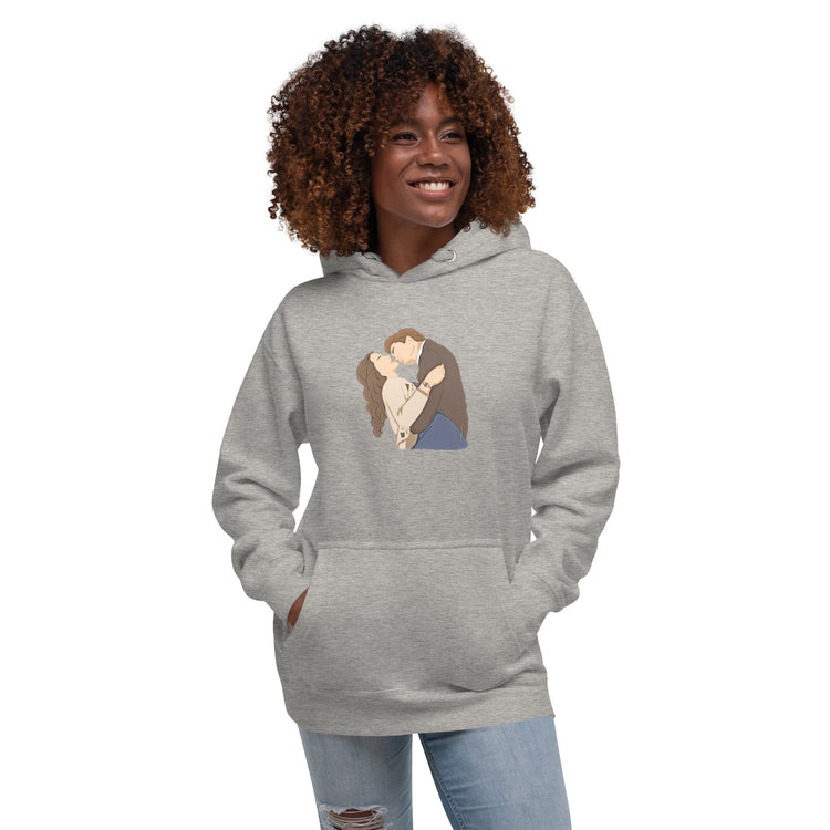 Edward and Bella Prom Kiss Premium Hoodie - Fandom-Made