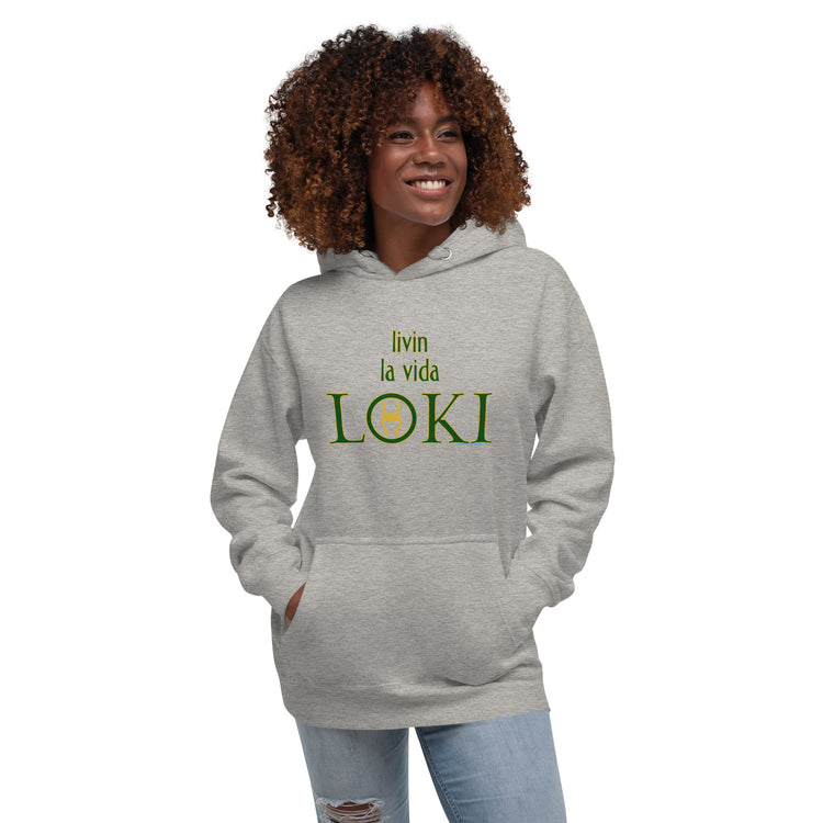 Livin La Vida Loki Unisex Premium Hoodie - Fandom-Made