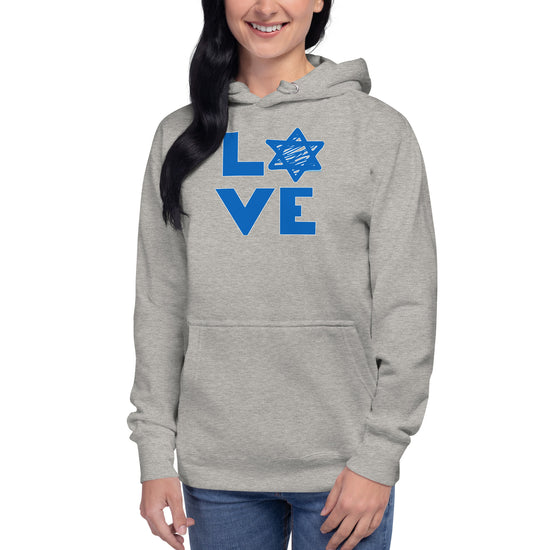 Love Star of David Premium Hoodie - Fandom-Made