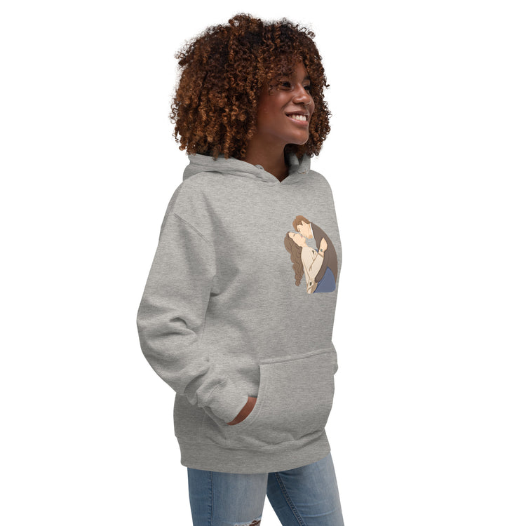 Edward and Bella Prom Kiss Premium Hoodie - Fandom-Made