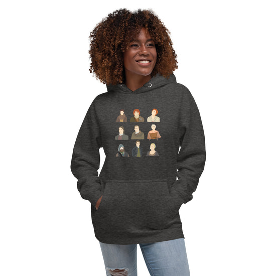 Outlander Characters Unisex Premium Hoodie - Fandom-Made