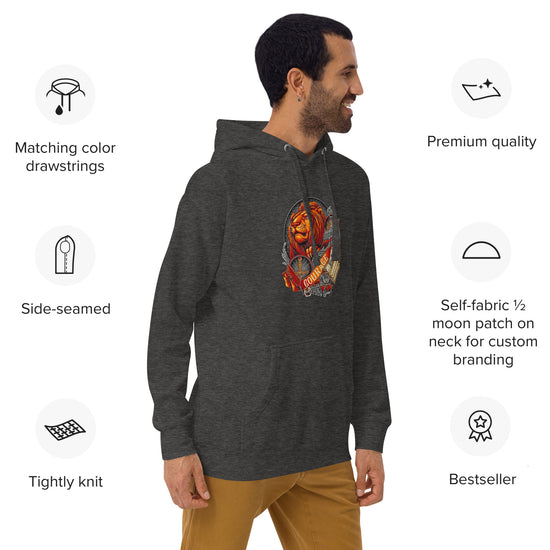 Gryffindor Courage Premium Hoodie - Fandom-Made