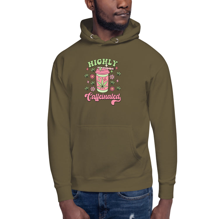 Highly Caffeinated Unisex Premium Hoodie - Fandom-Made