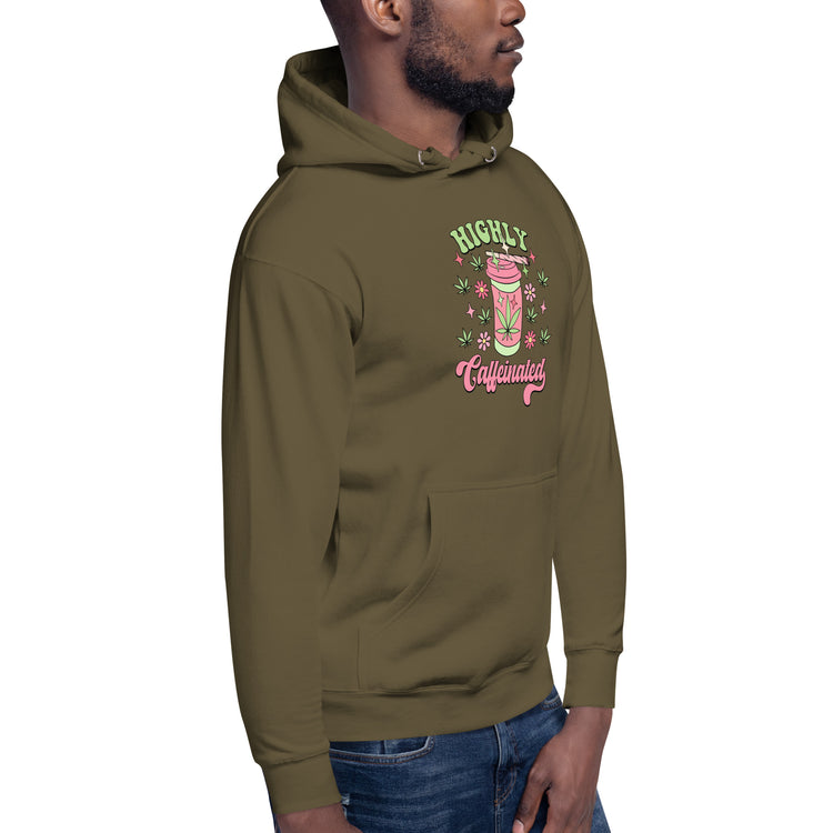 Highly Caffeinated Unisex Premium Hoodie - Fandom-Made