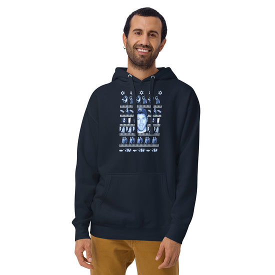 Adam Sandler Ugly Hanukkah Premium Hoodie - Fandom-Made