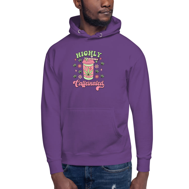 Highly Caffeinated Unisex Premium Hoodie - Fandom-Made