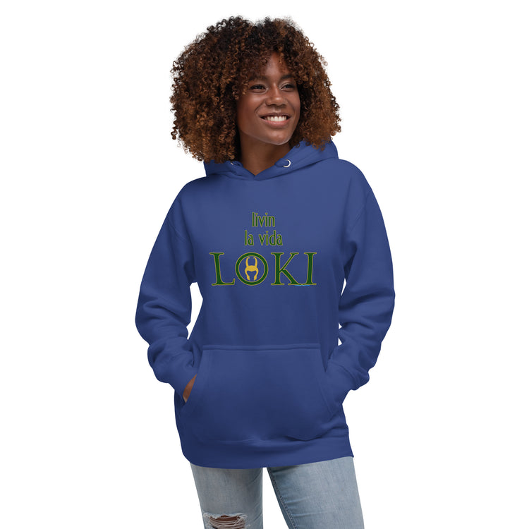 Livin La Vida Loki Unisex Premium Hoodie - Fandom-Made