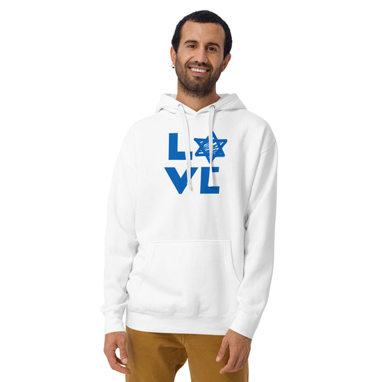 Love Star of David Premium Hoodie - Fandom-Made