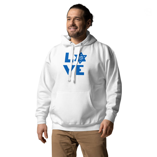 Love Star of David Premium Hoodie - Fandom-Made