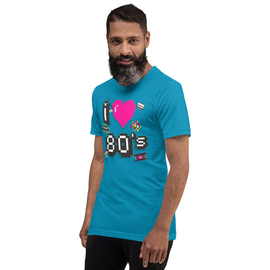 I Love The 80s Unisex T-Shirt - Fandom-Made