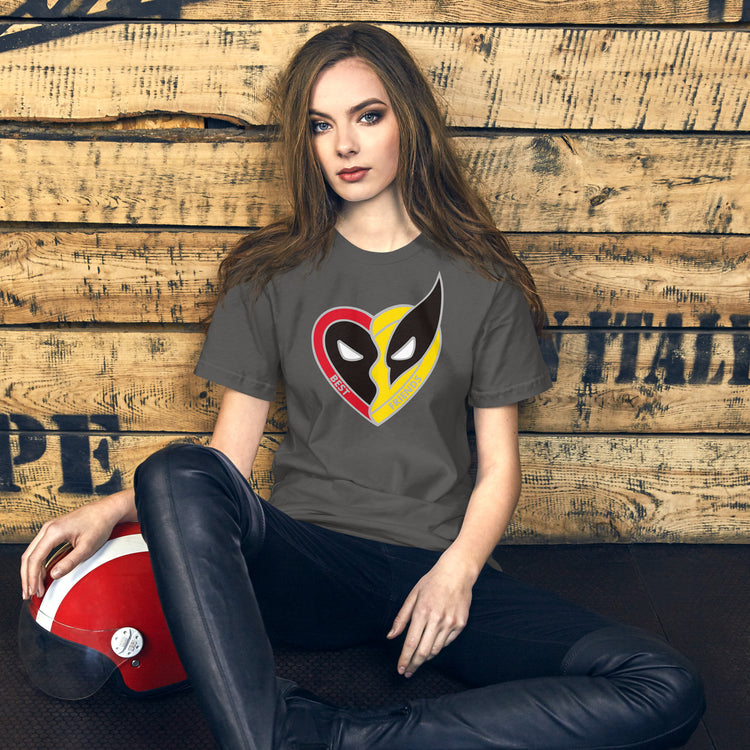 Deadpool Wolverine Besties Unisex T-Shirt - Fandom-Made