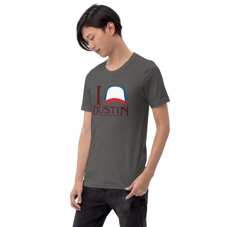 I Love Dustin (Henderson) Unisex T-Shirt - Fandom-Made