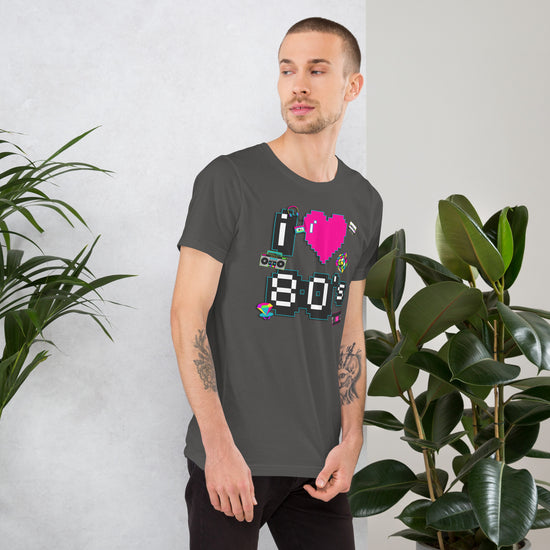 I Love The 80s Unisex T-Shirt - Fandom-Made