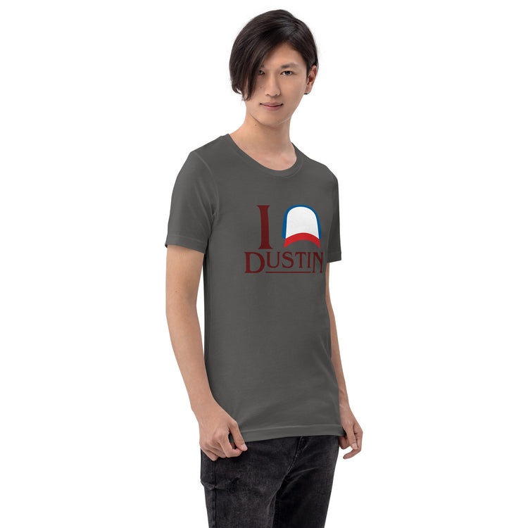 I Love Dustin (Henderson) Unisex T-Shirt - Fandom-Made
