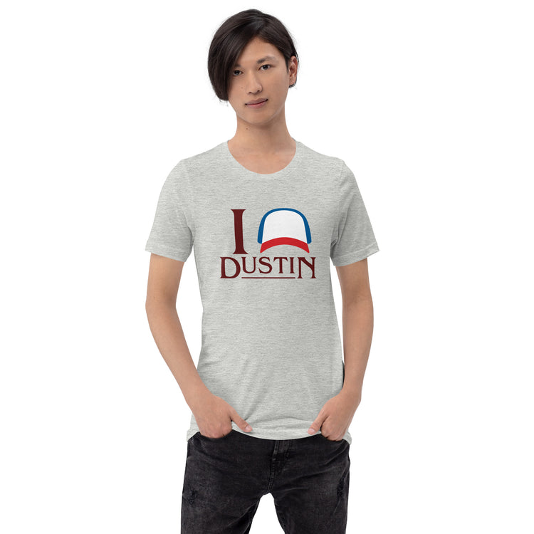 I Love Dustin (Henderson) Unisex T-Shirt - Fandom-Made