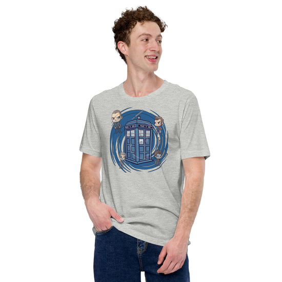 Timey Wimey Tardis Unisex T-Shirt - Fandom-Made