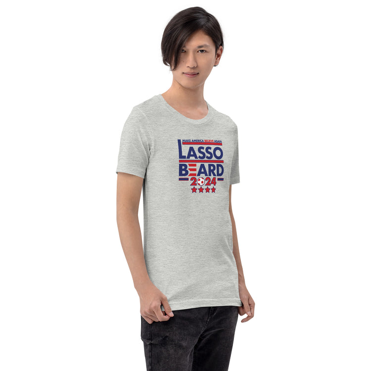 Lasso Beard 2024 Unisex T-Shirt - Fandom-Made