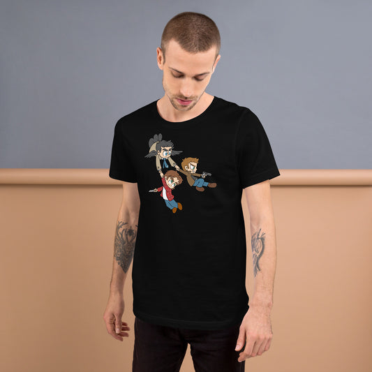Supernatural Trio Unisex T-Shirt - Fandom-Made