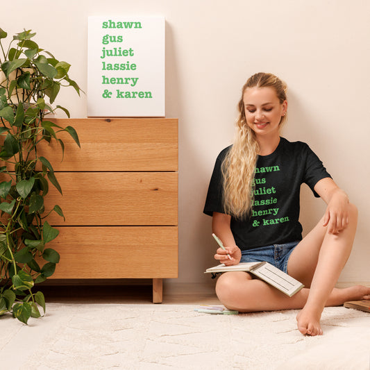Psych Names Unisex T-Shirt - Fandom-Made