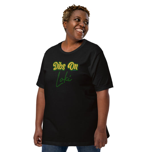 Dibs On Loki Unisex T-Shirt - Fandom-Made