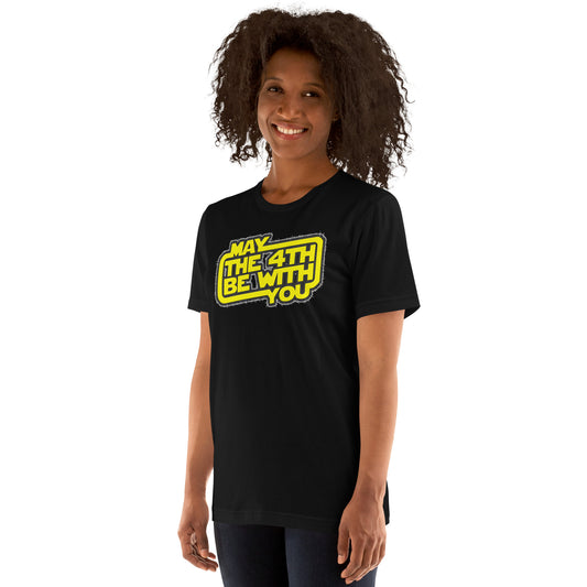 May The 4th Be With You Unisex T-Shirt - Fandom-Made