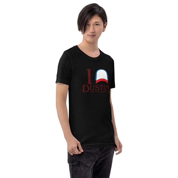 I Love Dustin (Henderson) Unisex T-Shirt - Fandom-Made