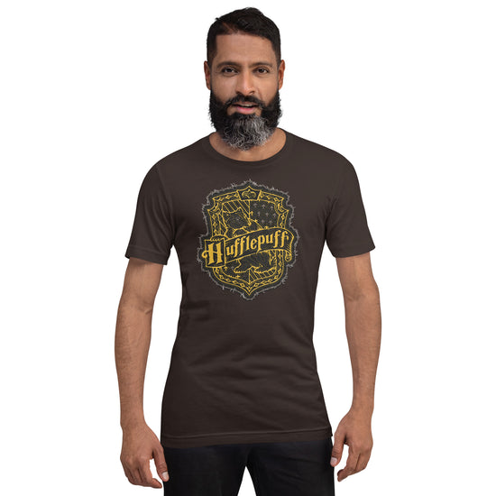 Hufflepuff Crest Unisex T-Shirt - Fandom-Made