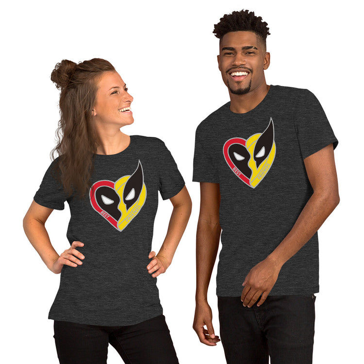 Deadpool Wolverine Besties Unisex T-Shirt - Fandom-Made