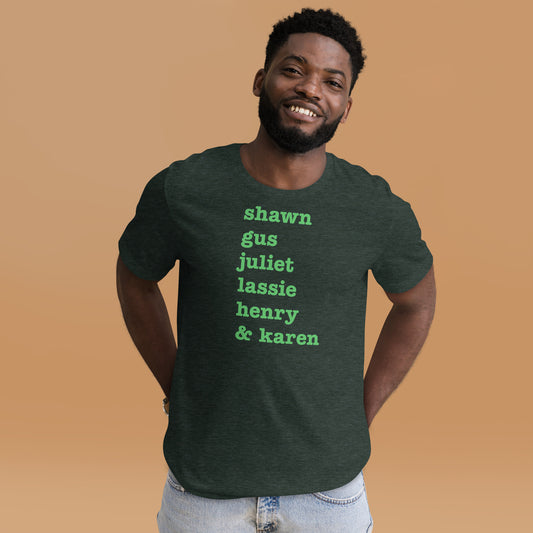 Psych Names T-Shirt