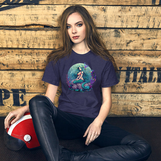 Mermaid Sitting Unisex T-Shirt - Fandom-Made