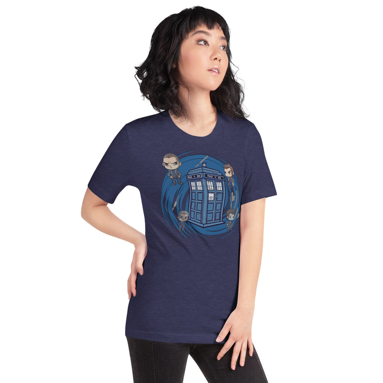 Timey Wimey Tardis Unisex T-Shirt - Fandom-Made