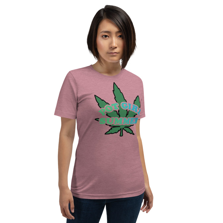 Pot Girl Summer Unisex T-Shirt