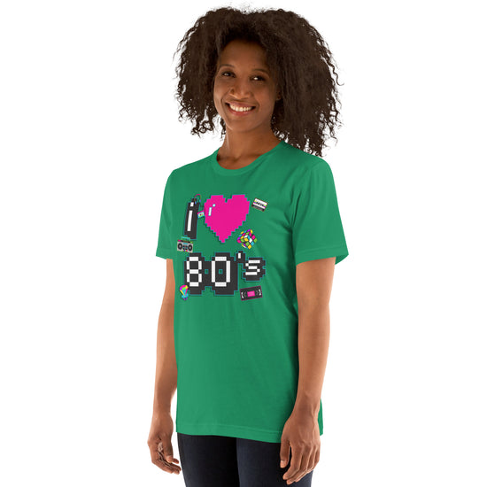 I Love The 80s Unisex T-Shirt - Fandom-Made