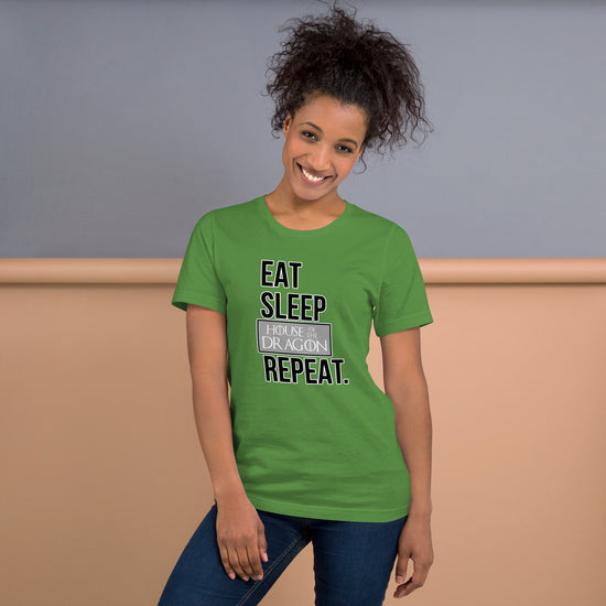 Eat Sleep House of The Dragon Unisex T-Shirt - Fandom-Made