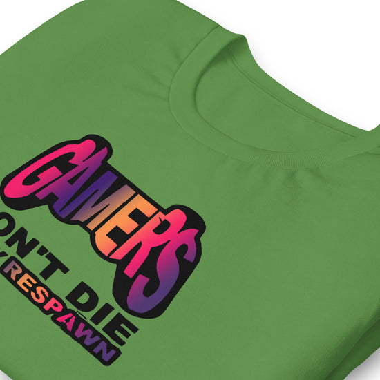 Gamers Don't Die Unisex T-Shirt - Fandom-Made