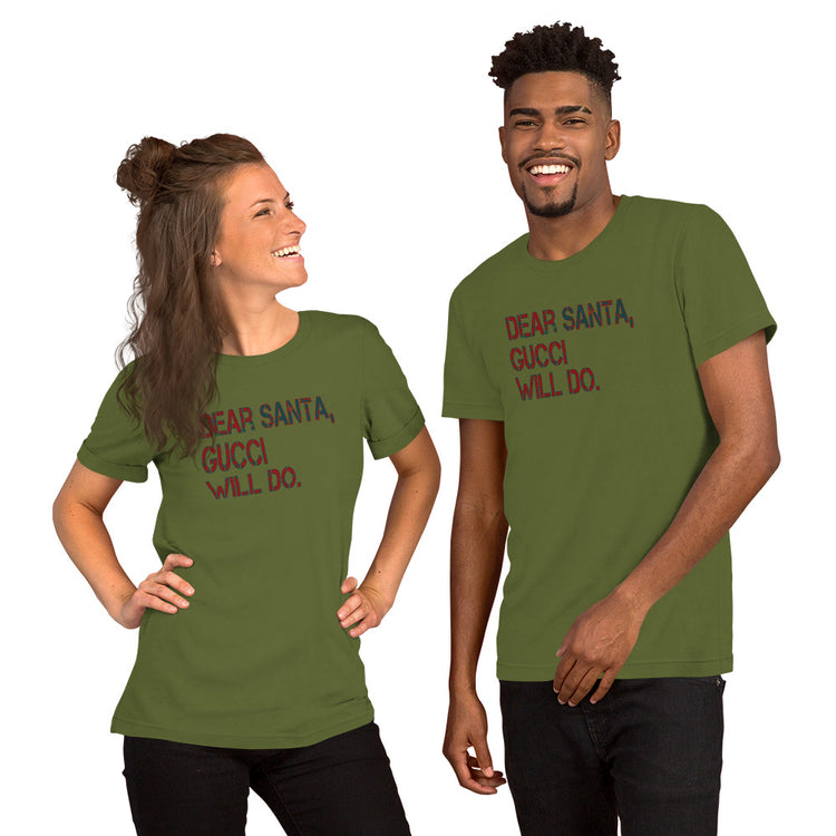 Dear Santa Unisex T-Shirt - Fandom-Made