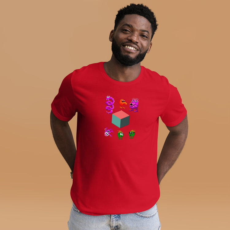 Qbert Unisex T-Shirt - Fandom-Made