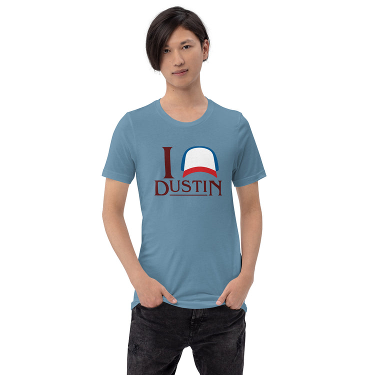 I Love Dustin (Henderson) Unisex T-Shirt - Fandom-Made