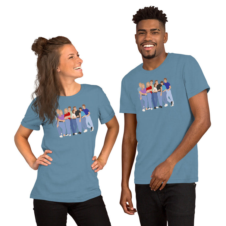 90210 Group Unisex T-Shirt - Fandom-Made